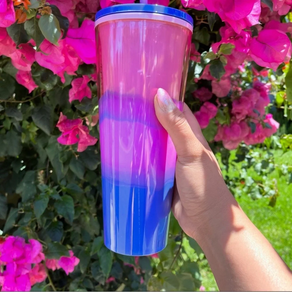 Starbucks 2021 Pink & Purple Geode Tumbler
